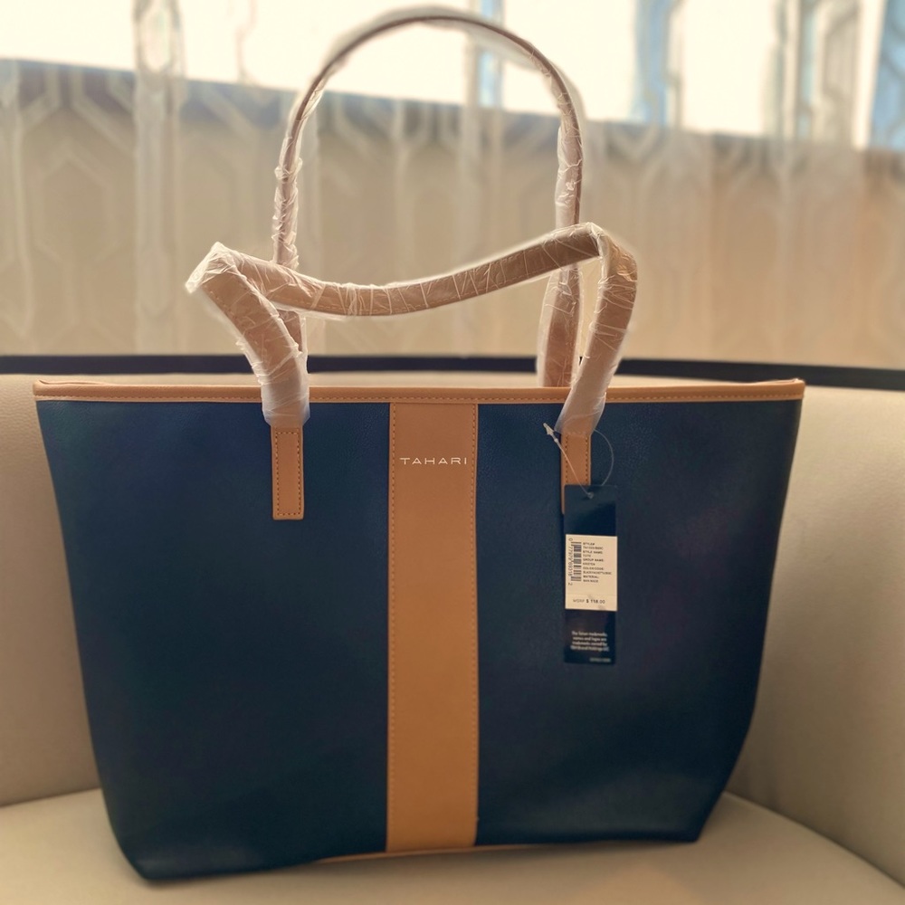 TAHARI  tote bag brand new with a tag